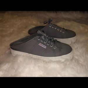 Superga Platform Slip On Sneakers.